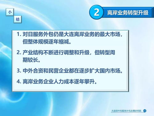 2017年大連軟件和信息技術(shù)服務(wù)業(yè)發(fā)展報(bào)告出爐 技術(shù)轉(zhuǎn)讓成亮點(diǎn)
